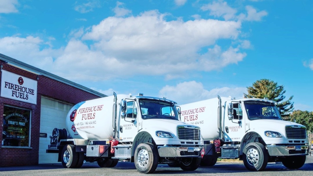 firehouse fuels two truck at office